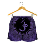 Sahasrara Chakra Symbol Print Women's Shorts
