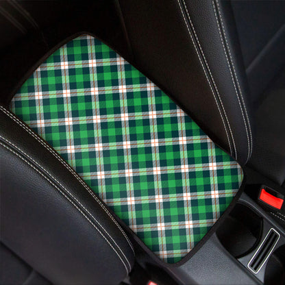 Saint Patrick's Day Irish Tartan Print Car Center Console Cover