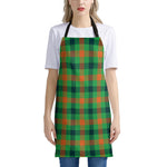 Saint Patrick's Day Buffalo Plaid Print Apron