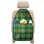 Saint Patrick's Day Buffalo Plaid Print Car Seat Organizers