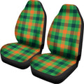 Saint Patrick's Day Buffalo Plaid Print Universal Fit Car Seat Covers