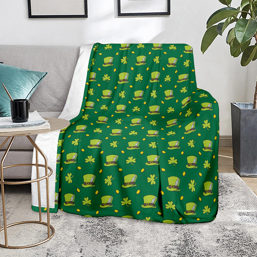 Saint Patrick's Day Celebration Print Blanket