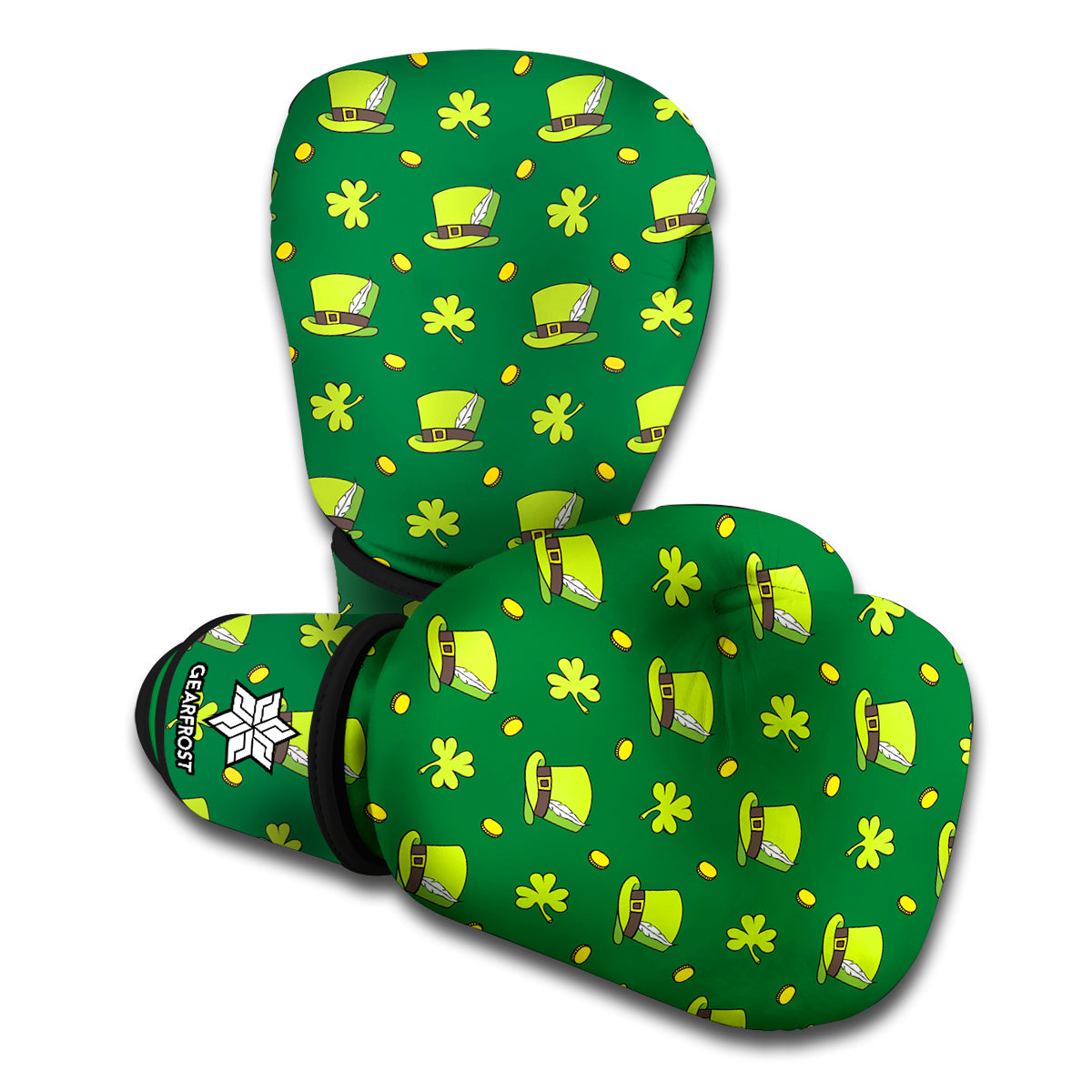 Saint Patrick's Day Celebration Print Boxing Gloves