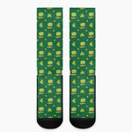 Saint Patrick's Day Celebration Print Crew Socks