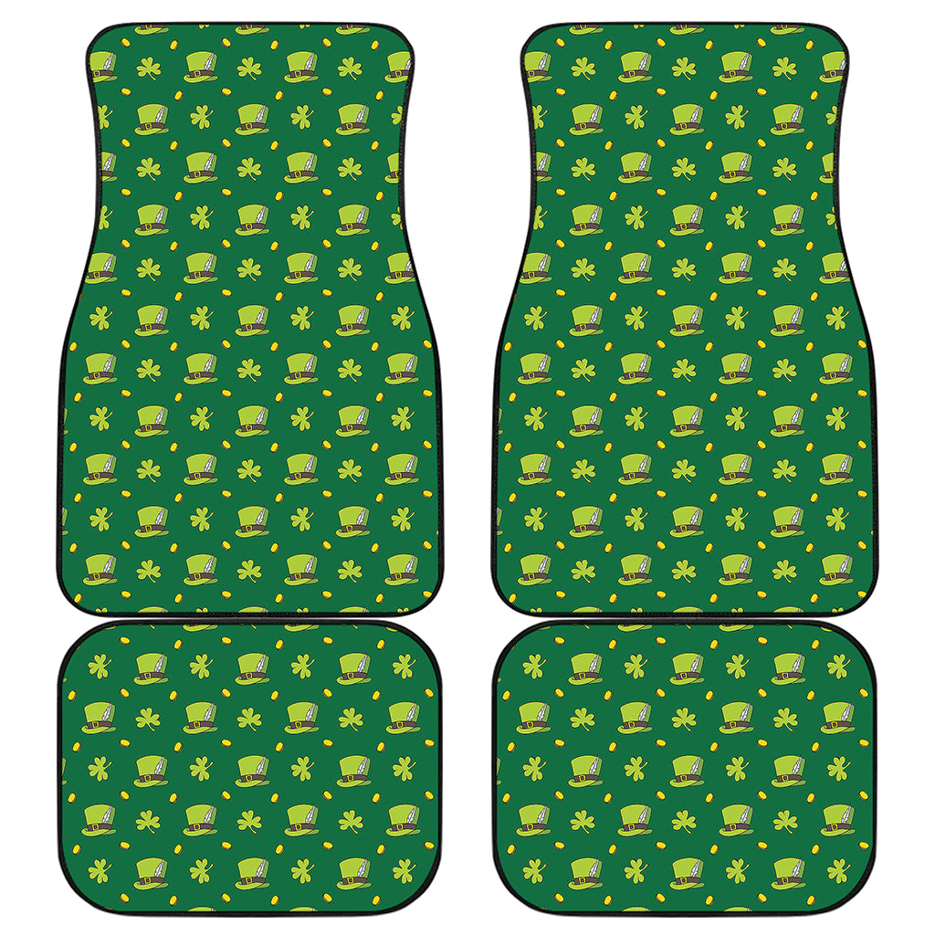 Saint Patrick's Day Celebration Print Front and Back Car Floor Mats