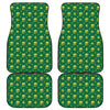 Saint Patrick's Day Celebration Print Front and Back Car Floor Mats