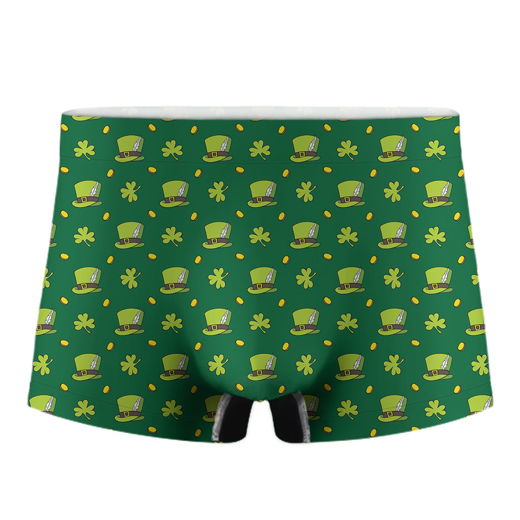 Saint Patrick's Day Celebration Print Men's Boxer Briefs