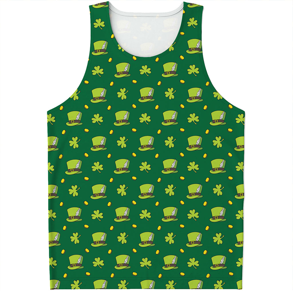 Saint Patrick's Day Celebration Print Men's Tank Top