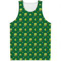 Saint Patrick's Day Celebration Print Men's Tank Top