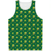 Saint Patrick's Day Celebration Print Men's Tank Top