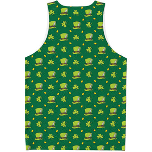 Saint Patrick's Day Celebration Print Men's Tank Top