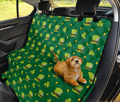Saint Patrick's Day Celebration Print Pet Car Back Seat Cover