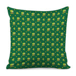 Saint Patrick's Day Celebration Print Pillow Cover
