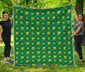 Saint Patrick's Day Celebration Print Quilt