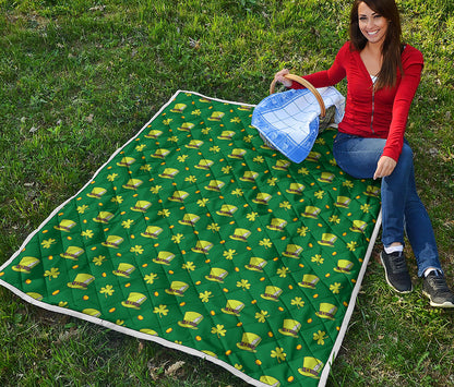 Saint Patrick's Day Celebration Print Quilt