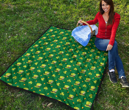 Saint Patrick's Day Celebration Print Quilt
