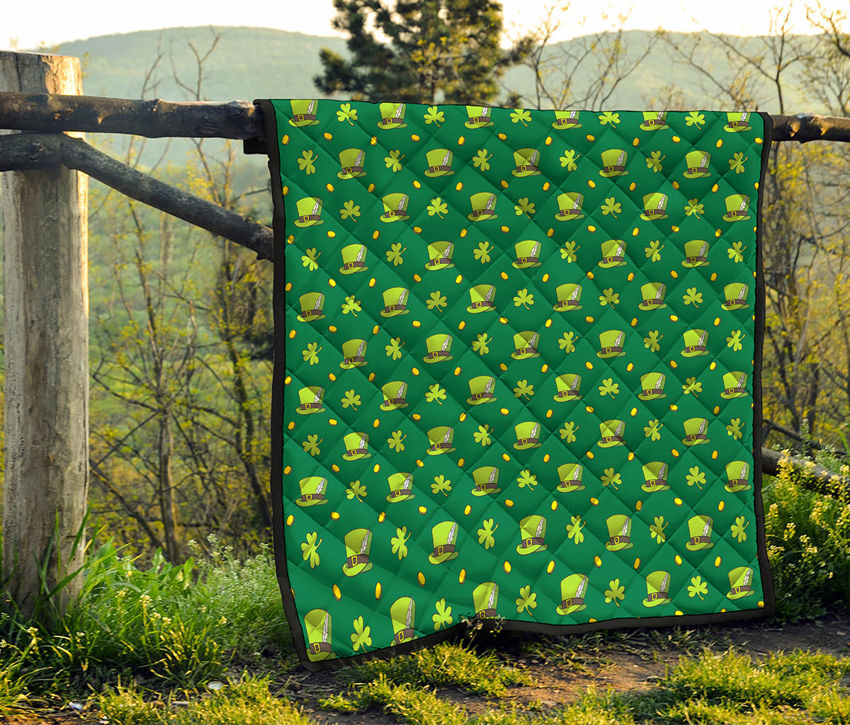 Saint Patrick's Day Celebration Print Quilt