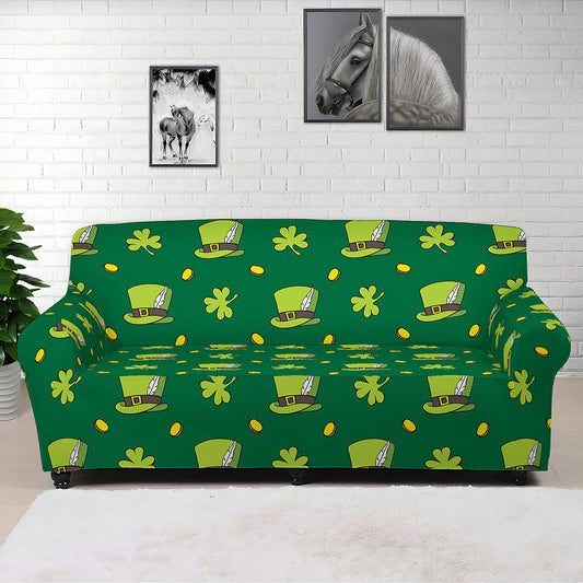 Saint Patrick's Day Celebration Print Sofa Cover