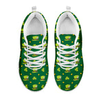 Saint Patrick's Day Celebration Print White Sneakers