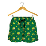 Saint Patrick's Day Celebration Print Women's Shorts