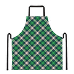 Saint Patrick's Day Irish Tartan Print Apron