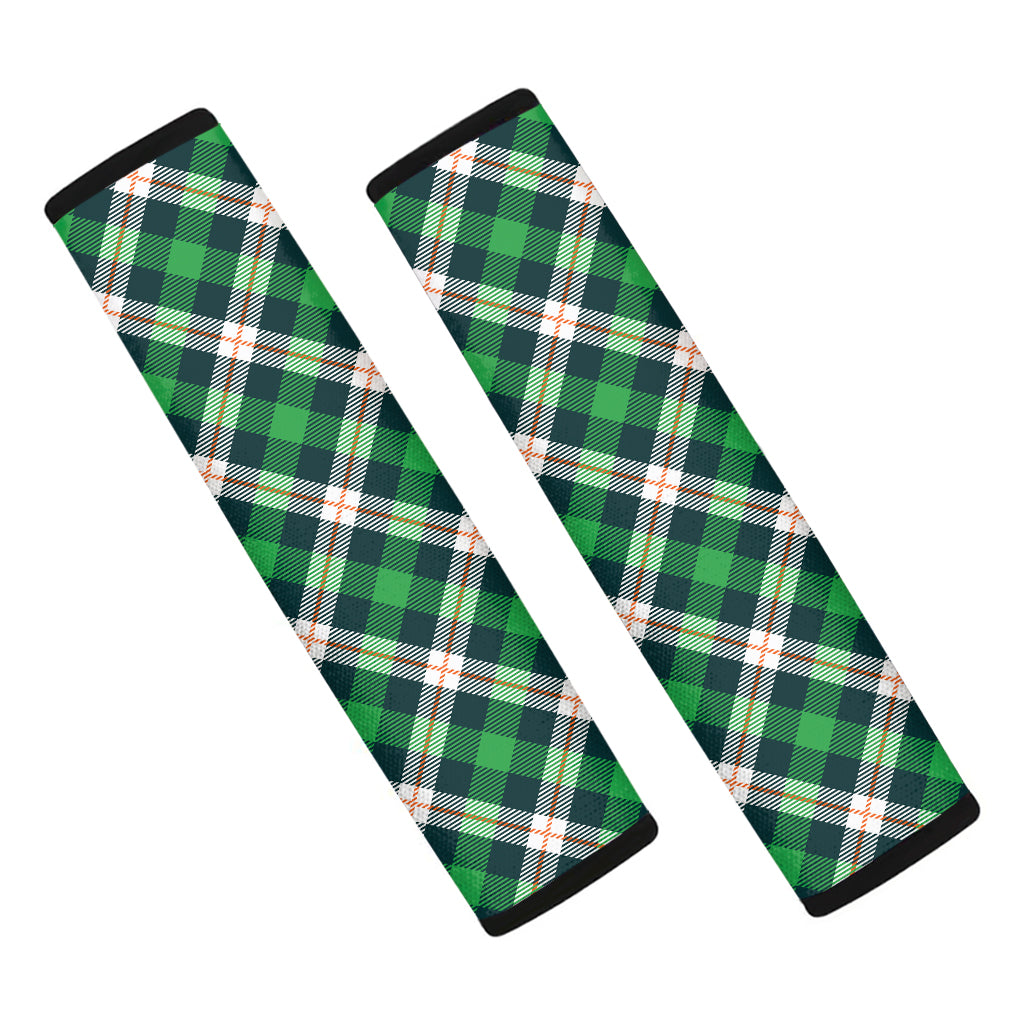 Saint Patrick's Day Irish Tartan Print Car Seat Belt Covers