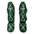 Saint Patrick's Day Irish Tartan Print Muay Thai Shin Guards