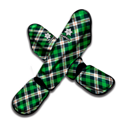 Saint Patrick's Day Irish Tartan Print Muay Thai Shin Guard