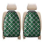 Saint Patrick's Day Plaid Pattern Print Car Seat Organizers