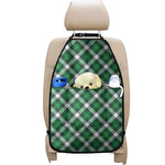 Saint Patrick's Day Plaid Pattern Print Car Seat Organizers