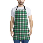 Saint Patrick's Day Stewart Plaid Print Apron