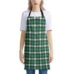 Saint Patrick's Day Stewart Plaid Print Apron