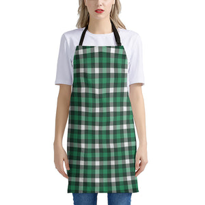 Saint Patrick's Day Stewart Plaid Print Apron