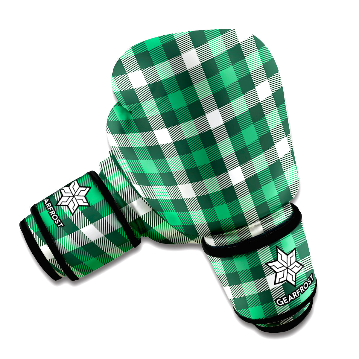 Saint Patrick's Day Stewart Plaid Print Boxing Gloves