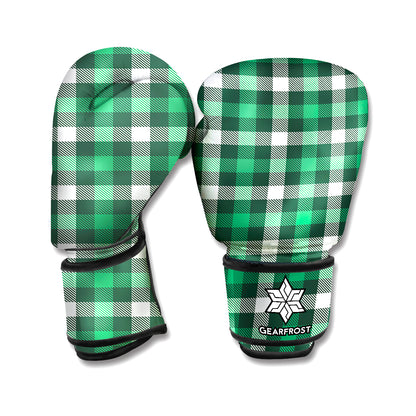 Saint Patrick's Day Stewart Plaid Print Boxing Gloves