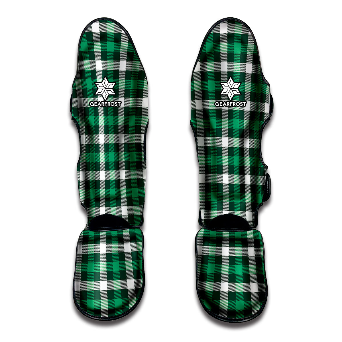 Saint Patrick's Day Stewart Plaid Print Muay Thai Shin Guard