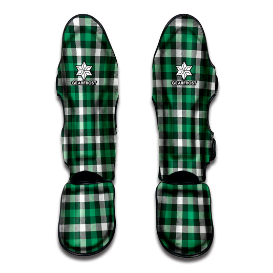 Saint Patrick's Day Stewart Plaid Print Muay Thai Shin Guard