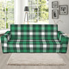 Saint Patrick's Day Stewart Plaid Print Sofa Slipcover