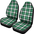 Saint Patrick's Day Stewart Plaid Print Universal Fit Car Seat Covers