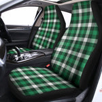 Saint Patrick's Day Stewart Plaid Print Universal Fit Car Seat Covers