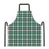 Saint Patrick's Day Tartan Pattern Print Apron