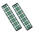 Saint Patrick's Day Tartan Pattern Print Car Seat Belt Covers