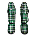 Saint Patrick's Day Tartan Pattern Print Muay Thai Shin Guards