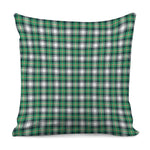 Saint Patrick's Day Tartan Pattern Print Pillow Cover
