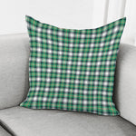 Saint Patrick's Day Tartan Pattern Print Pillow Cover
