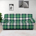 Saint Patrick's Day Tartan Pattern Print Sofa Cover