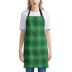 Saint Patrick's Day Tartan Print Apron