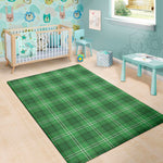 Saint Patrick's Day Tartan Print Area Rug
