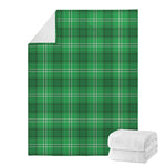 Saint Patrick's Day Tartan Print Blanket