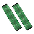 Saint Patrick's Day Tartan Print Car Seat Belt Covers